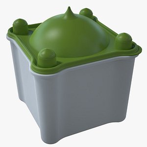 3D Dome Jar model