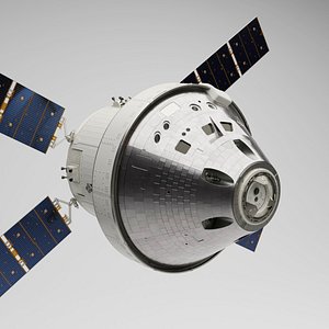 nasa orion spacecraft 3D