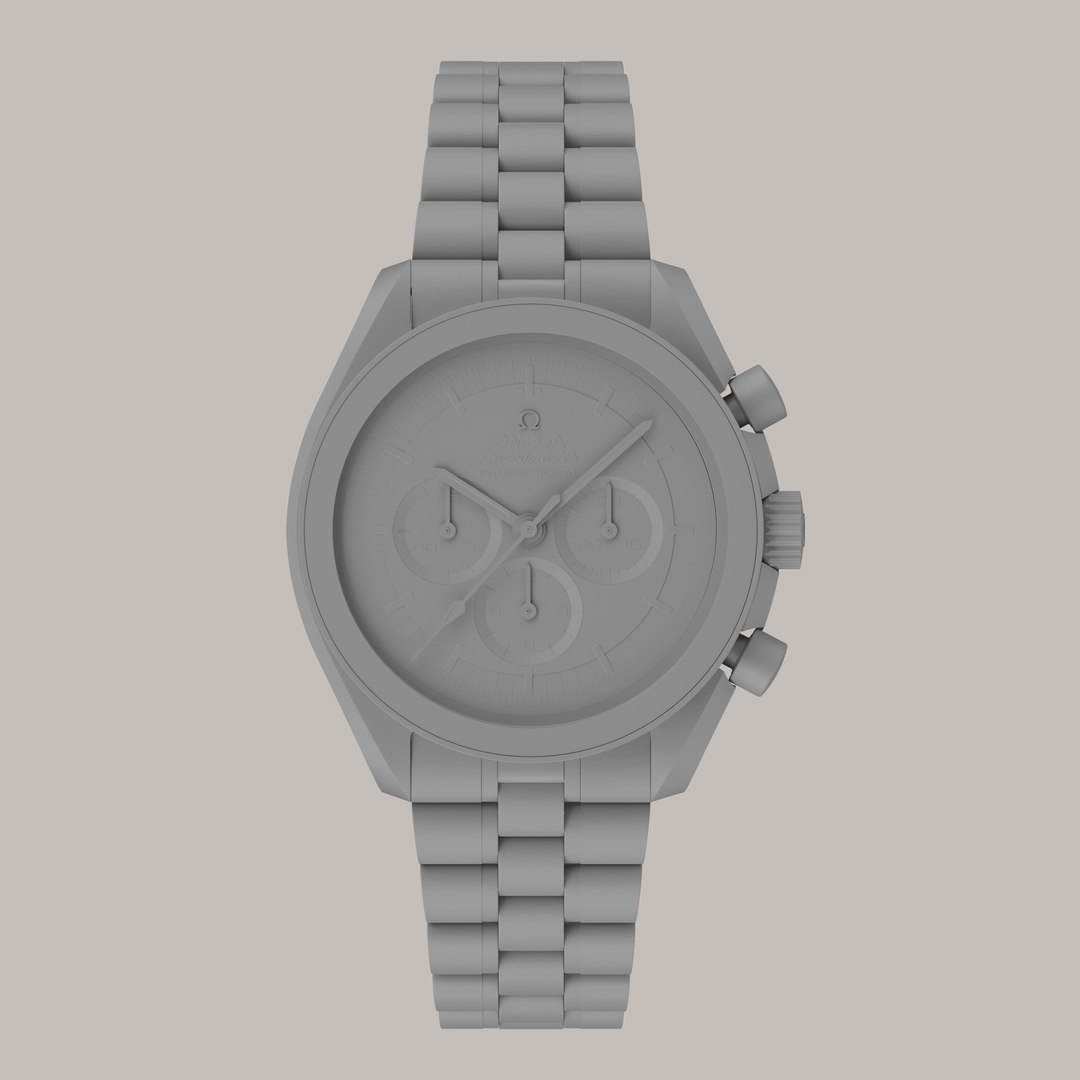 Omega Speedmaster Moonwatch Professional 3D model https://p.turbosquid.com/ts-thumb/1z/gRfT6y/Nw/2_clay/jpg/1724431442/1920x1080/fit_q87/57dd1df9a8c870eef55c5f832be88412d91a88ab/2_clay.jpg