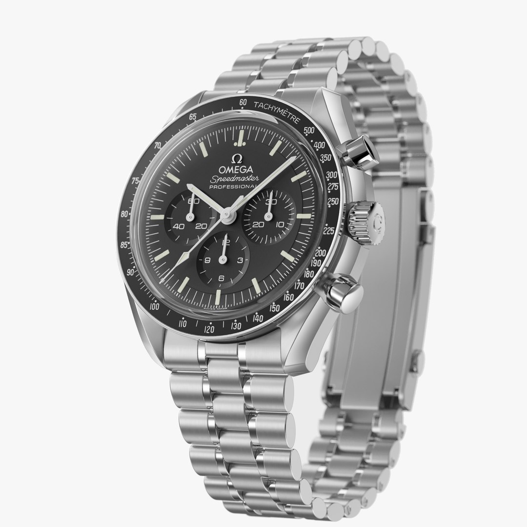 3D Swatch Omega X Swatch MoonSwatch Pluto Model - TurboSquid