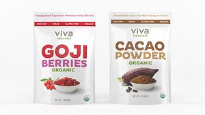 viva naturals organic cacao model