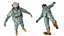 Soldier with Hydration Carrier Backpack 3D model