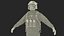 Soldier with Hydration Carrier Backpack 3D model