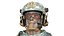 Soldier with Hydration Carrier Backpack 3D model