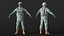 Soldier with Hydration Carrier Backpack 3D model