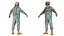 Soldier with Hydration Carrier Backpack 3D model