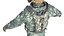 Soldier with Hydration Carrier Backpack 3D model