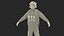Soldier with Hydration Carrier Backpack 3D model