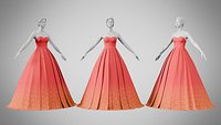 Dress 48 Average Red