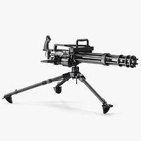 Minigun with Tripod