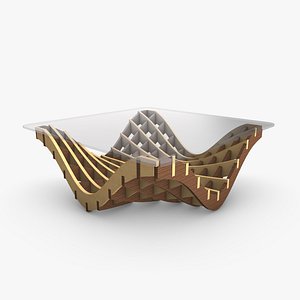 3D Dancing Waffle Table