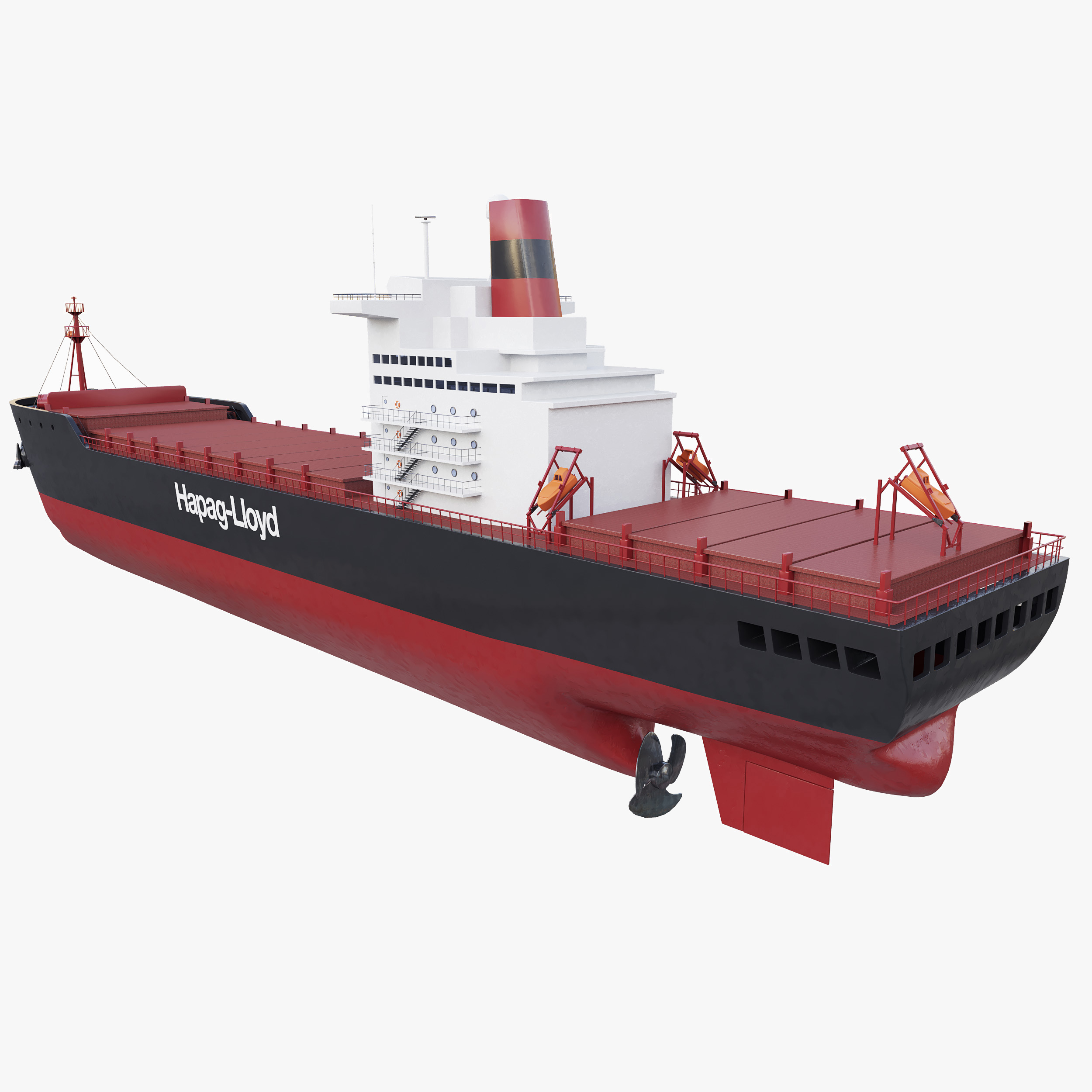 3D container ship model - TurboSquid 1159396