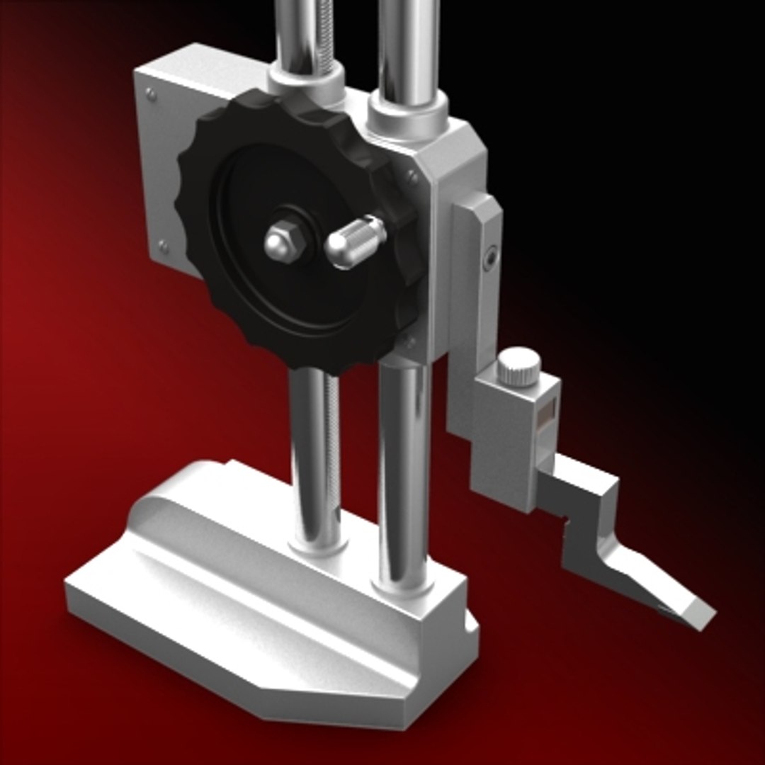 height gauge 3d model