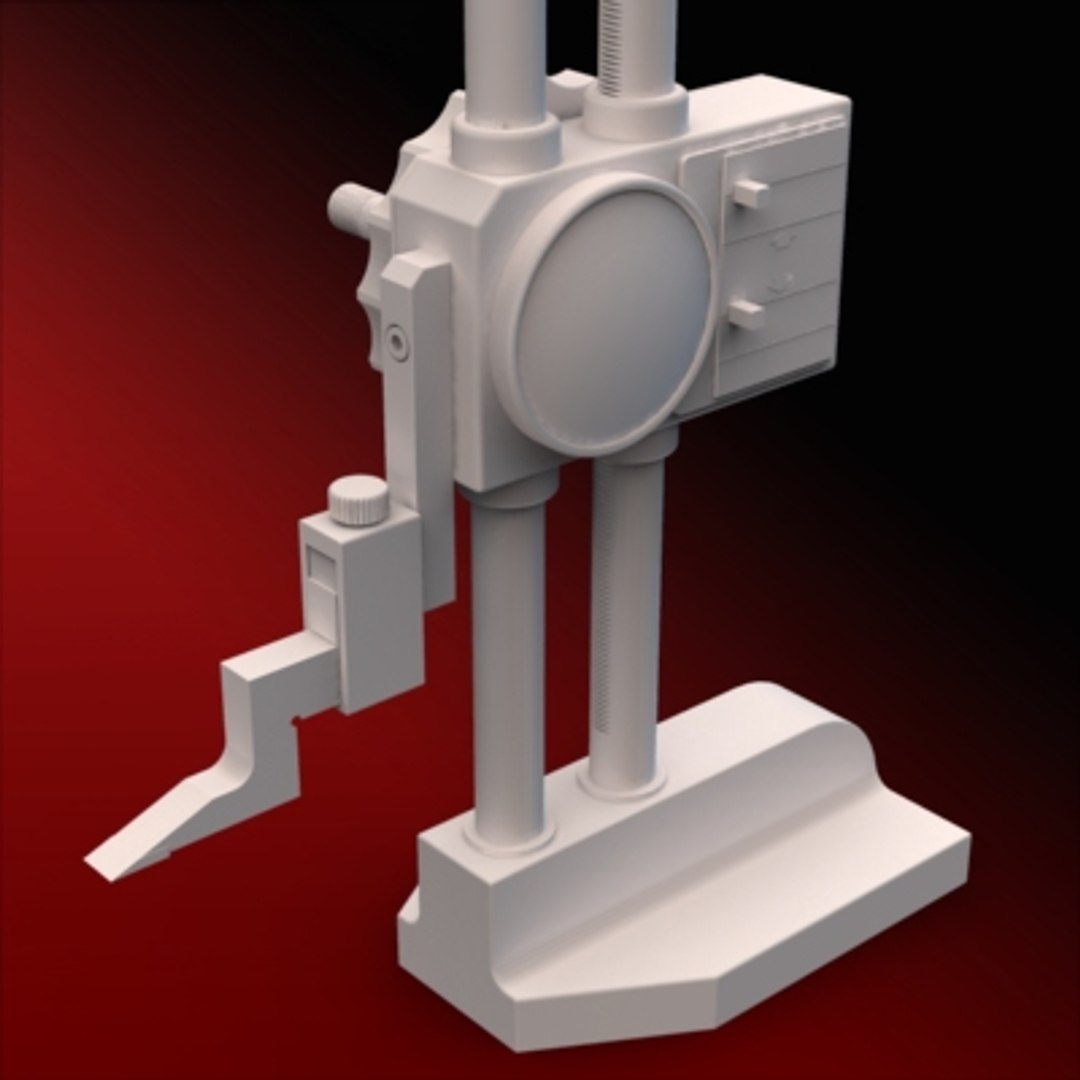 height gauge 3d model