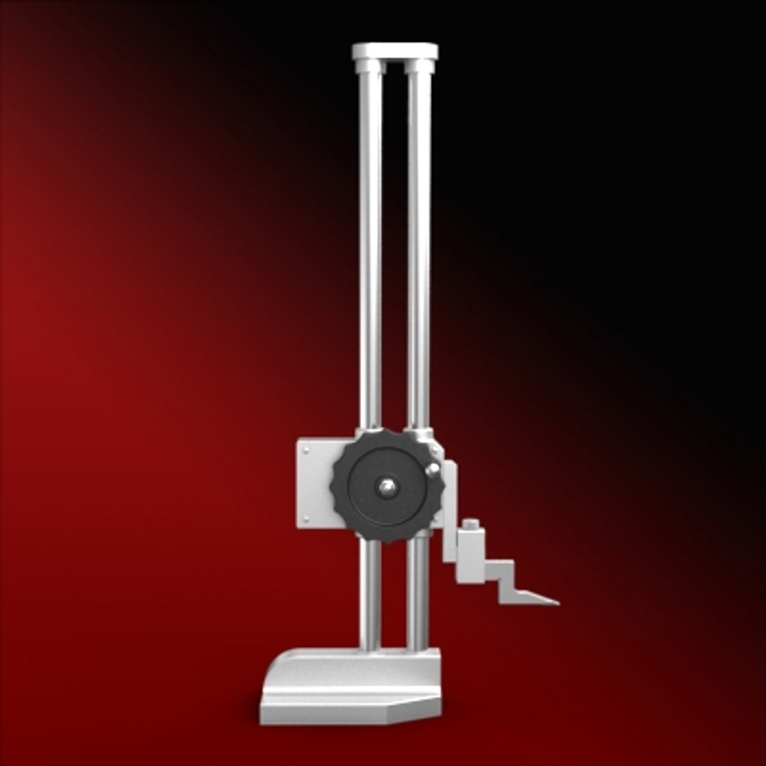 height gauge 3d model