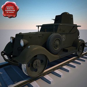 Armored Car BA-20M ZhD V1