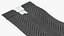 Open End Nylon Coil Zipper with Slider Black