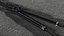Open End Nylon Coil Zipper with Slider Black