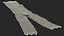 Open End Nylon Coil Zipper with Slider Black