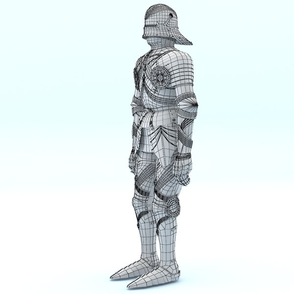 3d knight model
