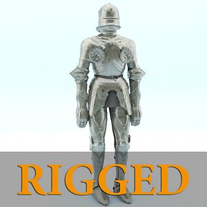 3d knight model