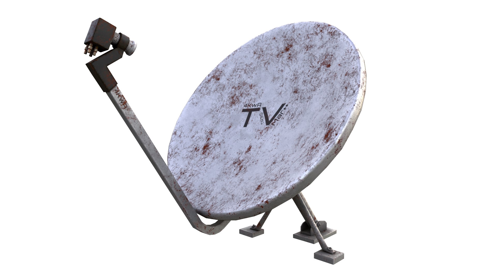 3D model home satellite dish TurboSquid 1380189