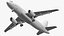 Detailed 3D model of the Airbus A320