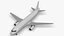 Detailed 3D model of the Airbus A320
