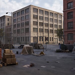 Industrial City Pack 3D model