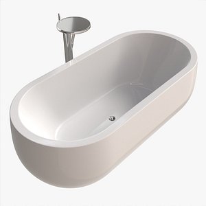 Laufen Ilbagnoalessi Freestanding Bathtub 01