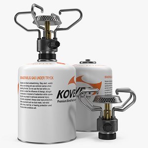 3d gas cylinder camping stove