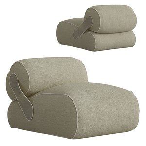 Unite Lounge Chair 3D model