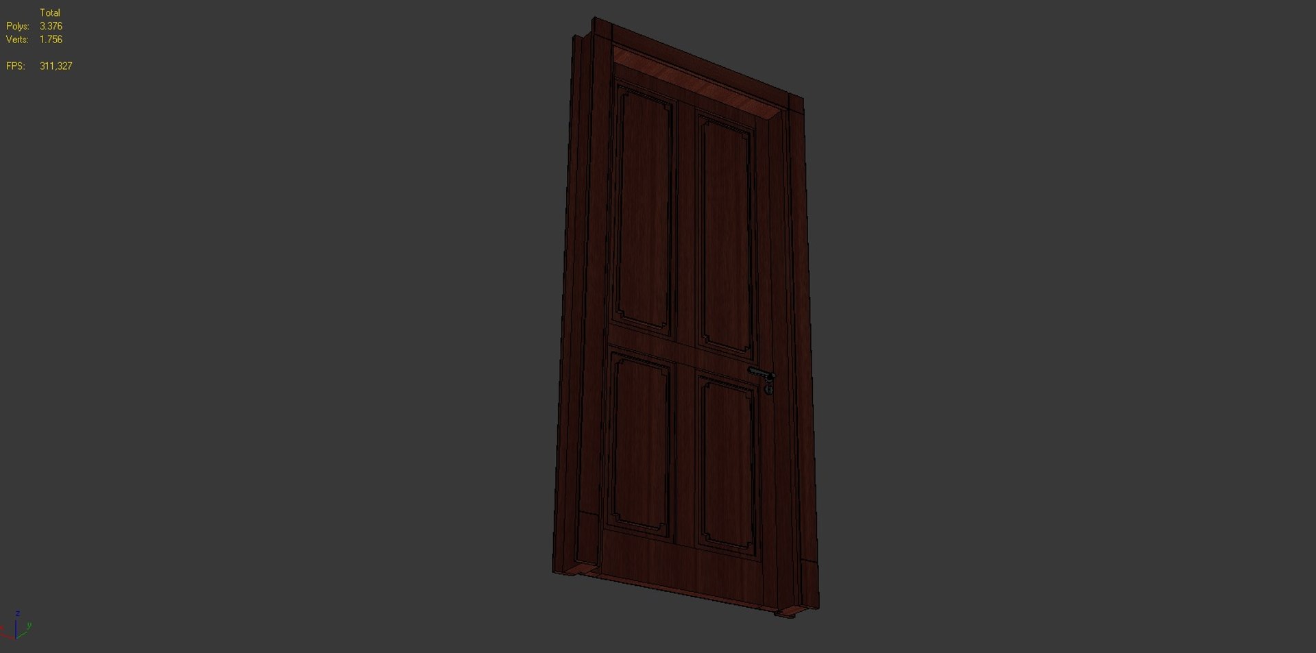 3d Model Door