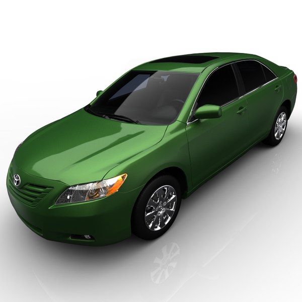 toyota camry xle 3d model