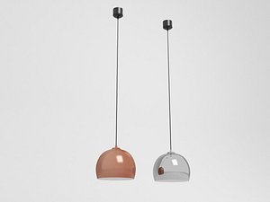 3D big glow lamp model