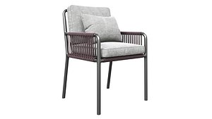 3D Armchair Cooper Pradex model