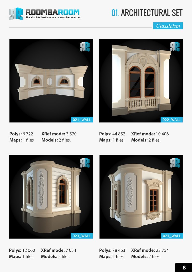 3d Model Architectural Settings
