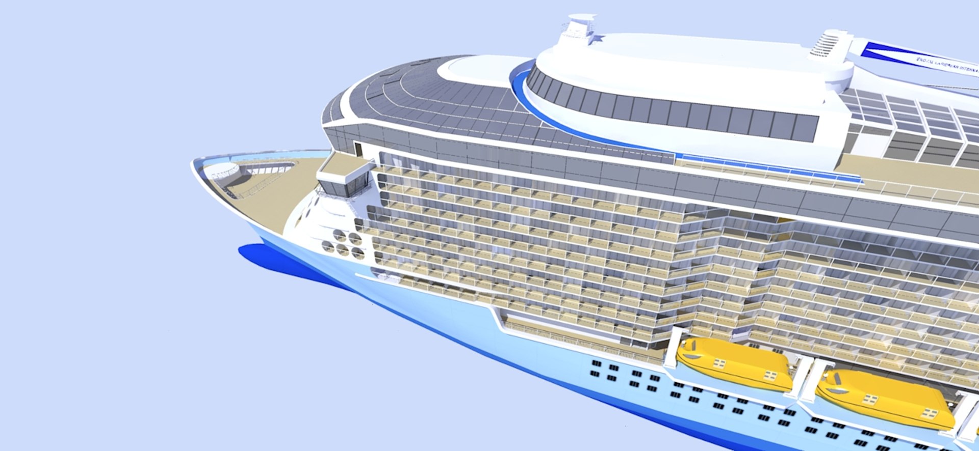 Cruise Ship 3d Model