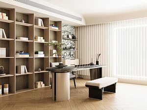 Modern office 3D model