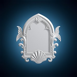 Tidecrypt Gothic Frame 3D Print Model