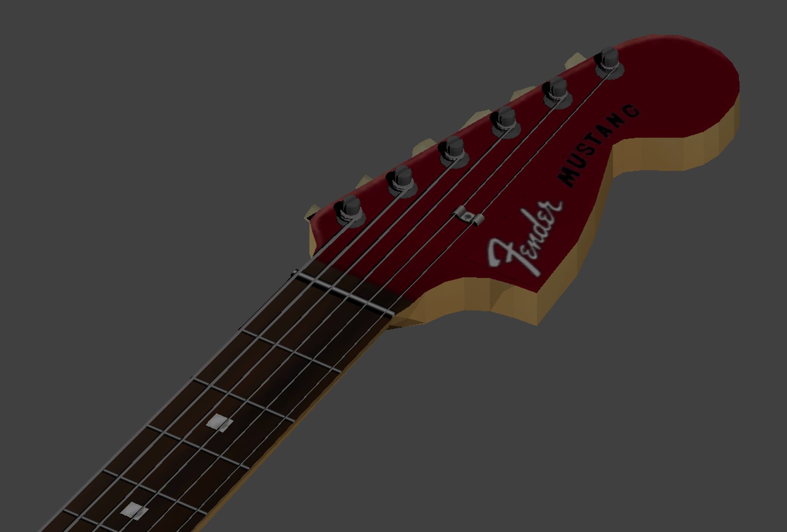 Fender Japan 69 Reissue 3D Model - TurboSquid 1294590
