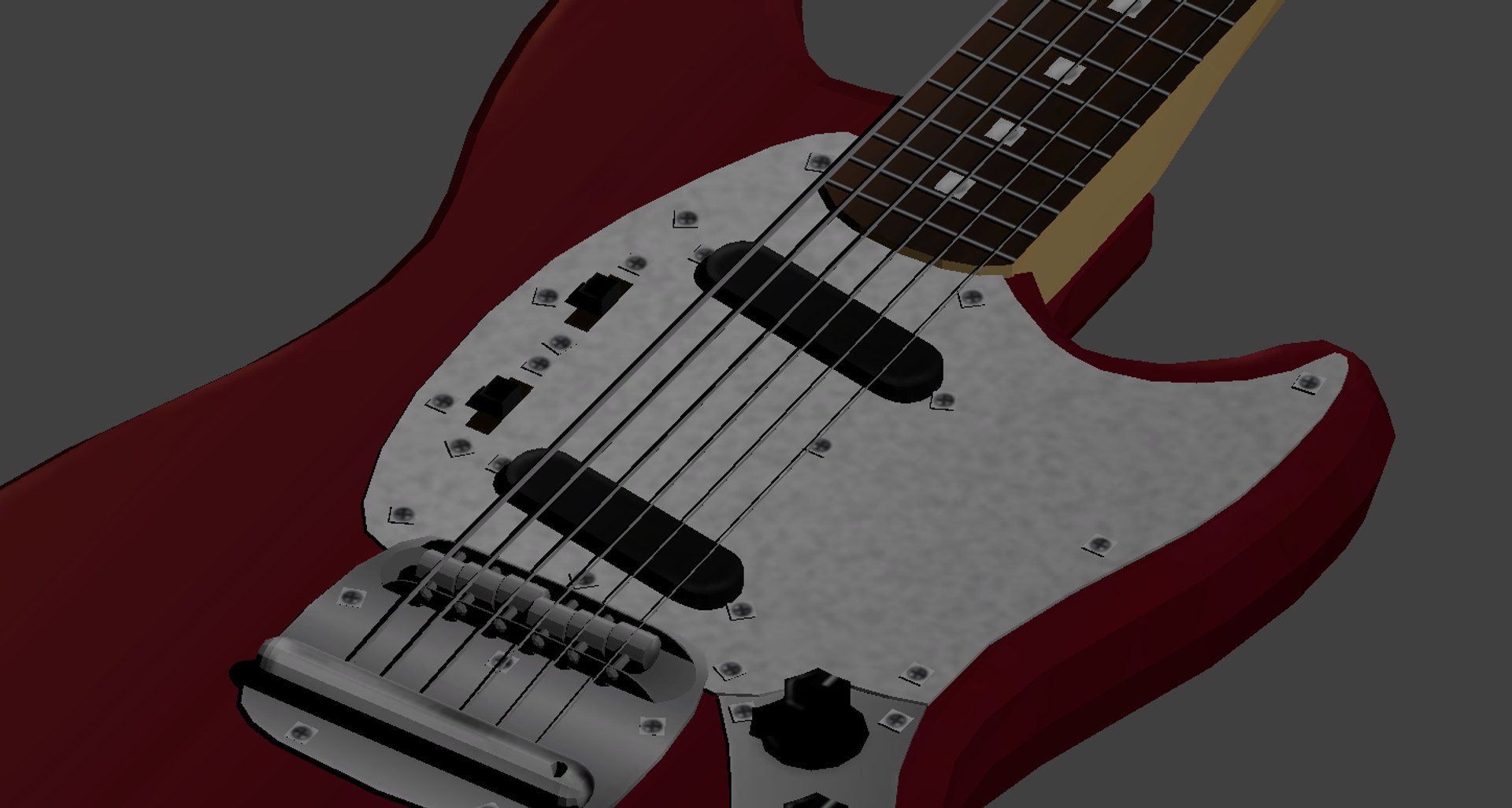 Fender japan 69 reissue 3D model - TurboSquid 1294590
