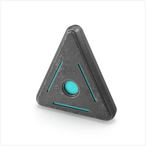 3D Scifi Triangle Used 2