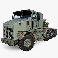 Oshkosh M1070 HET 8x8 military truck