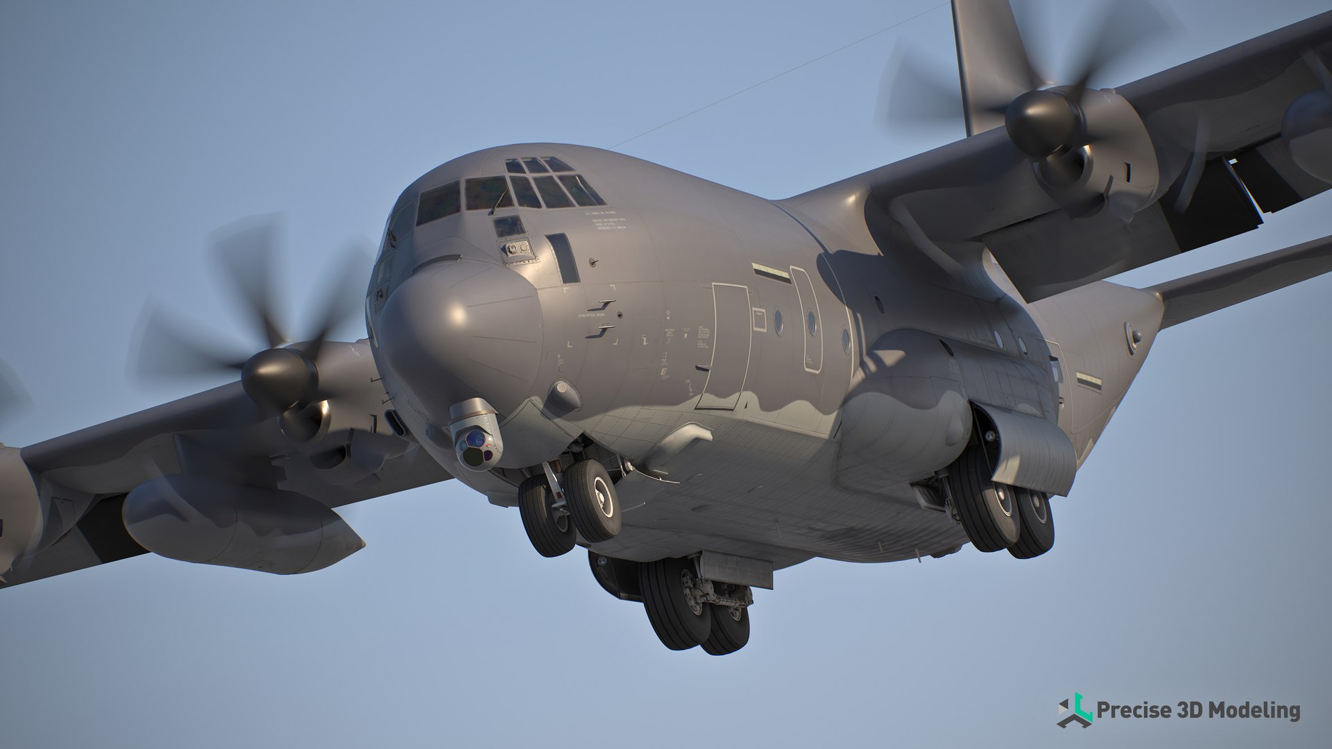 3D Lockheed Martin C-130J Super Hercules  Highly Detailed 3D Model https://p.turbosquid.com/ts-thumb/21/DnbVsI/7I/8/jpg/1761808923/1920x1080/fit_q87/59e82d1a07096aa362beb5ed7470102a21d4ca9b/8.jpg