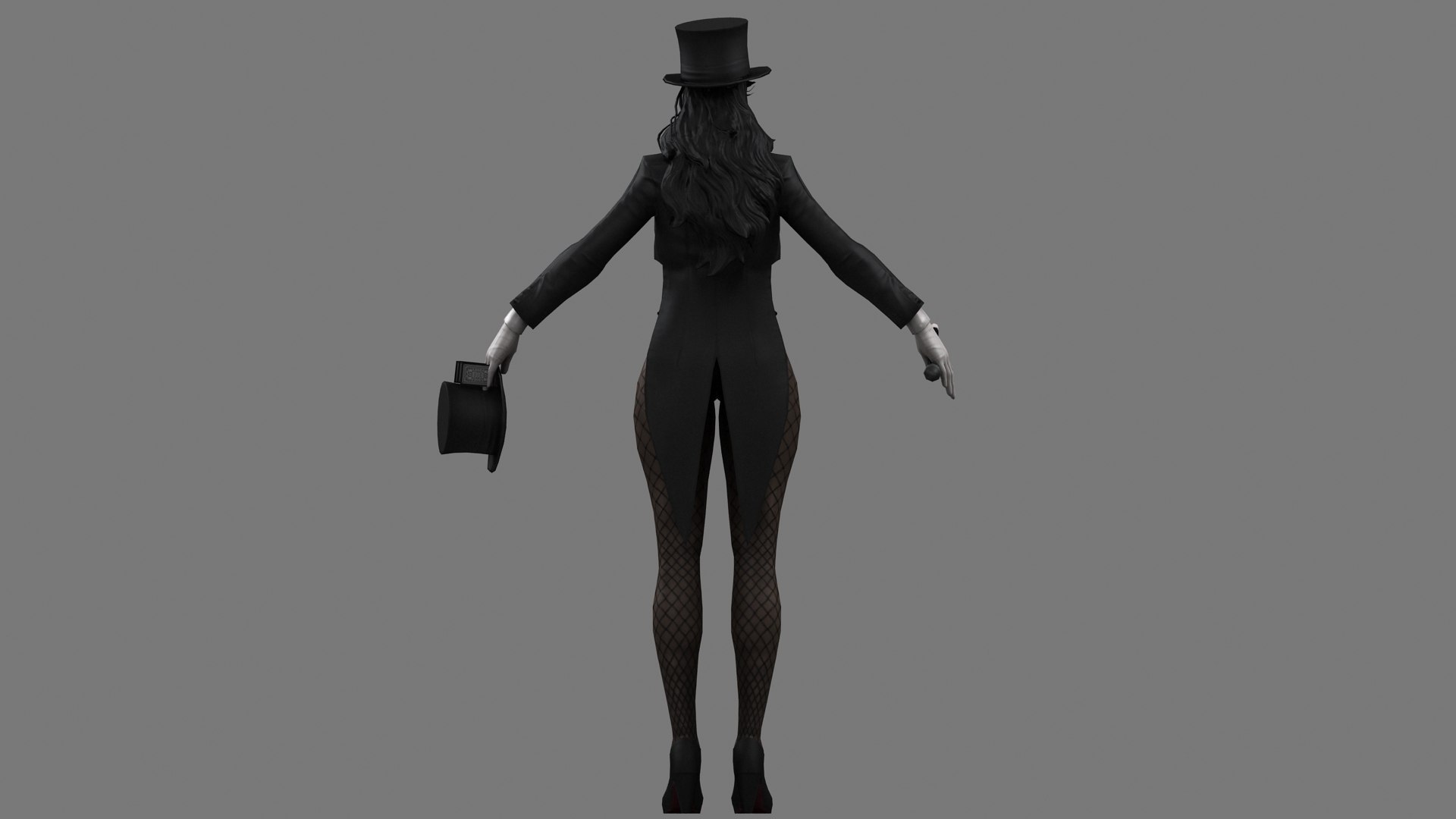 3D Female Magician Model - TurboSquid 2148657