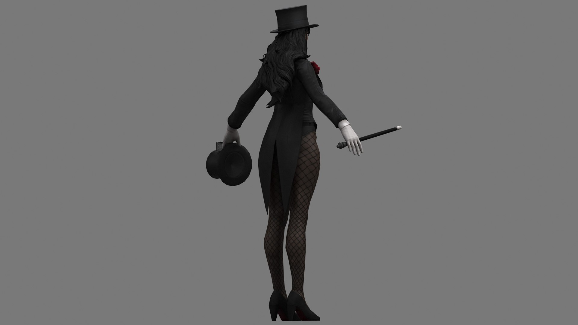 3D Female Magician Model - TurboSquid 2148657