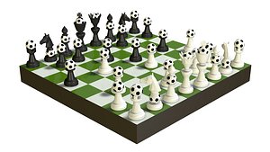 chessmen chess 3D