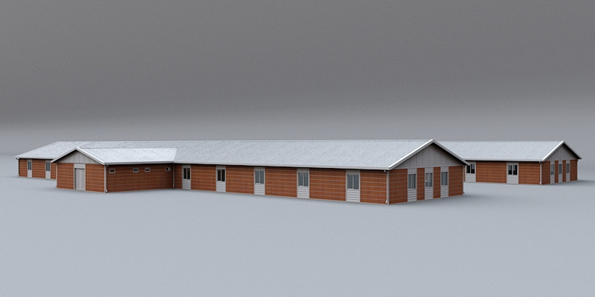 3d Model Prefabricated Building