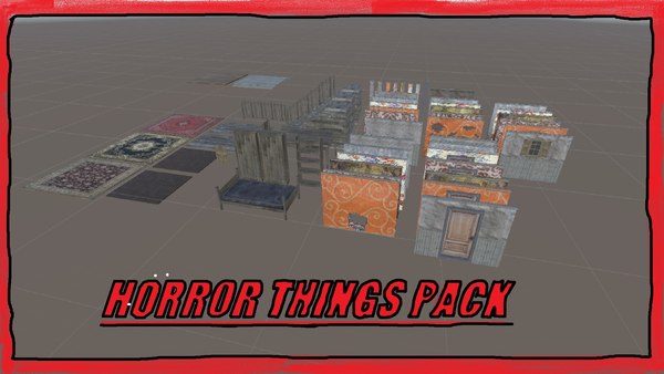 HORROR THINGS PACK 3D-Modell - TurboSquid 2549224